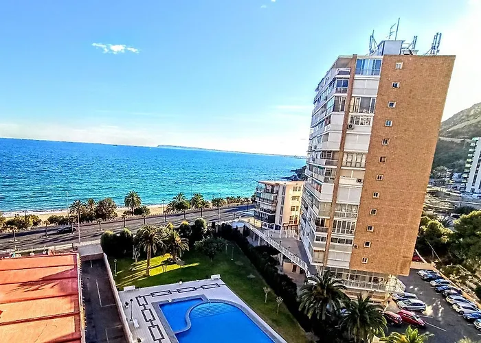 Apartamento en 1ª línea con piscina